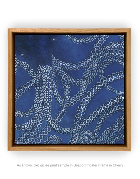 Kracken | Framed Giclee Print on Canvas